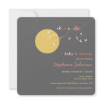 fatfatin Nesting Bird Family 5 Baby Shower Invite