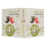 fatfatin Nesting Owl Family Custom Binder