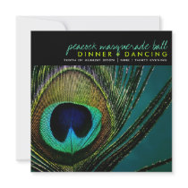 fatfatin Photography Peacock Feather Party Invite