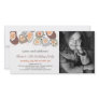 fatfatin Retro Pebbles Birthday Photo Invite Photo Card