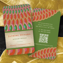 fatfatin Scalloped Fan Gold Custom Profile Card