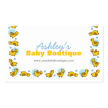 fatfatin Silly Duckies Custom Business Card
