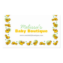 fatfatin Silly Duckies Custom Business Card