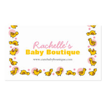 fatfatin Silly Duckies Custom Business Card
