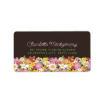 fatfatin Spring Flowers Garden Address Labels