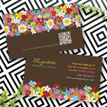 fatfatin Spring Flowers Garden Custom Profile Card Business Card Templates