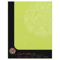 fatfatin Spring Flowers Pop Tree Letterhead