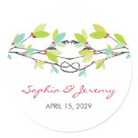 fatfatin Spring Knotted Love Trees Stickers