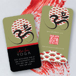 fatfatin Sun, Yoga and Om 2 Business Card