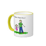 Father and Daughter Blonde Mug (Customize Names)