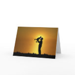 Father and Son Card
