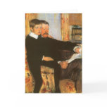 Father and Son Family Portrait by Mary Cassatt Card