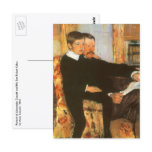 Father and Son Family Portrait by Mary Cassatt Postcards