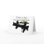 Father and Son Greeting Cards