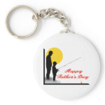 Father and Son Keychain