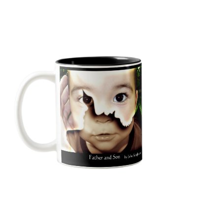 Father and Son Mug - Happy Father's Day! by mindsquint