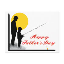 Father and Son Post Cards