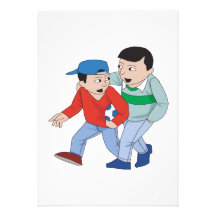 Father And Son Soccer Personalized Invites