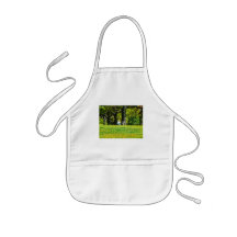 Father and Son Under the Trees Aprons