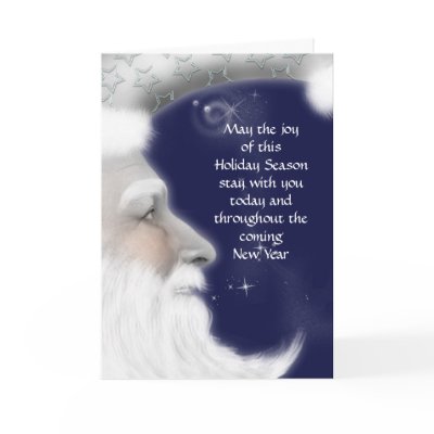 Father Christmas Greeting Card by mousearte