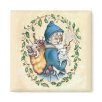 Father Christmas Fridge Magnet
