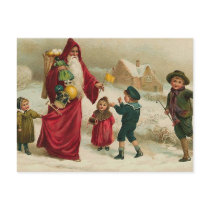 Father Christmas Post Card