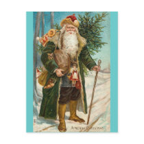 Father Christmas Post Card
