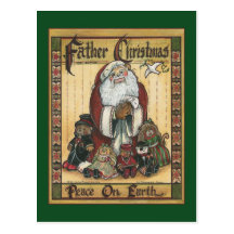 Father Christmas Postcard