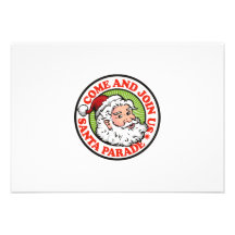 Father Christmas Santa Claus Parade Announcements