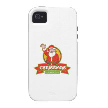 Father Christmas Santa Claus Parade iPhone 4/4S Case