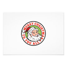 Father Christmas Santa Claus Personalized Invite
