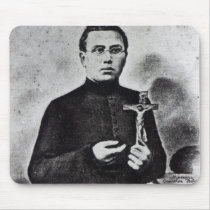 Father Damien Mousepads
