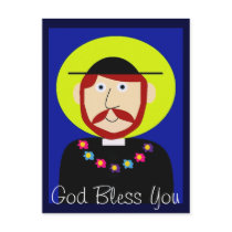 Father Damien of Molokai Postcards