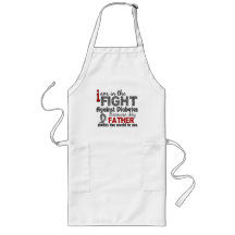 Father Means World To Me Diabetes Aprons