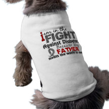 Father Means World To Me Diabetes Dog Clothes