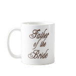 Father of Bride Classy Browns Mugs