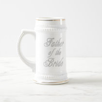 Father of Bride Classy Greys Coffee Mugs