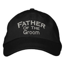 Father Of Groom Embroidered Wedding Hat Embroidered Hat