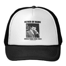 Father Of Radio Nikola Tesla (1856-1943) Trucker Hat