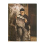 Father Of The Artist Reading by Paul Cezanne