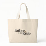 Father Of The Bride Canvas Bag