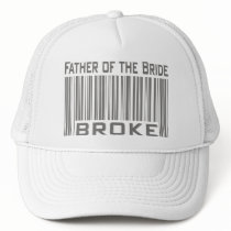 Father of the Bride Broke Mesh Hats