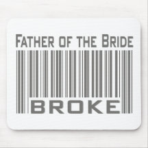 Father of the Bride Broke Mouse Mats