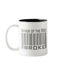 Father of the Bride Broke Mug