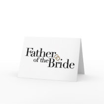 Father Of The Bride Greeting Cards