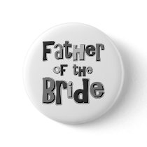 Father of the Bride Grey Button