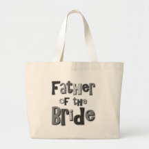 Father of the Bride Grey Tote Bag