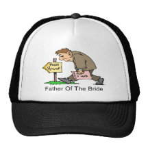 Father Of The Bride (poor house) Mesh Hats
