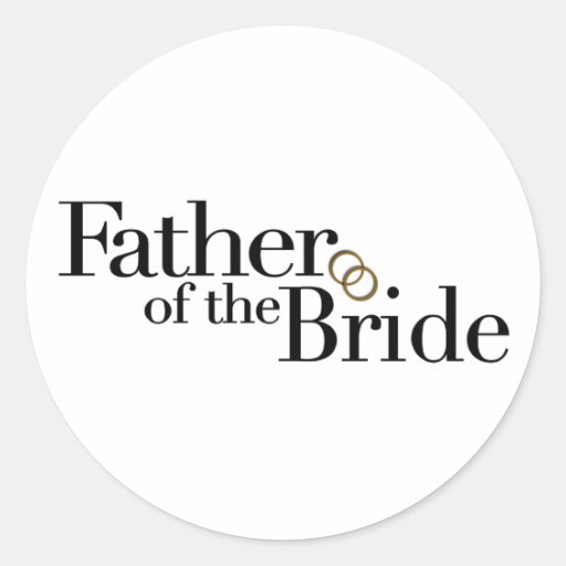 Father Of The Bride Stickers