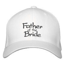 Father of the Bride Stylish Embroidered Cap Embroidered Hats